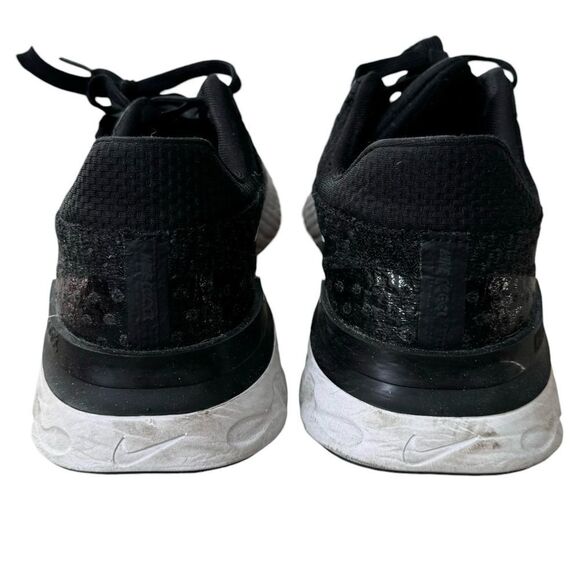 Nike React Infinity Run Flyknit 3 Black & White Running Shoes Sneakers. - Picture 6 of 8